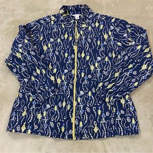 Blast Sport Navy, White, & Yellow Jacket